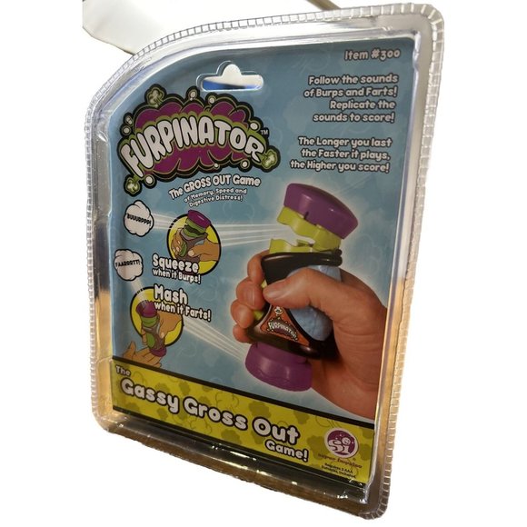 Furpinator Kids Toy Bop It Fart Funny Fast Paced Talking Fun Children Game Laugh - Picture 3 of 5